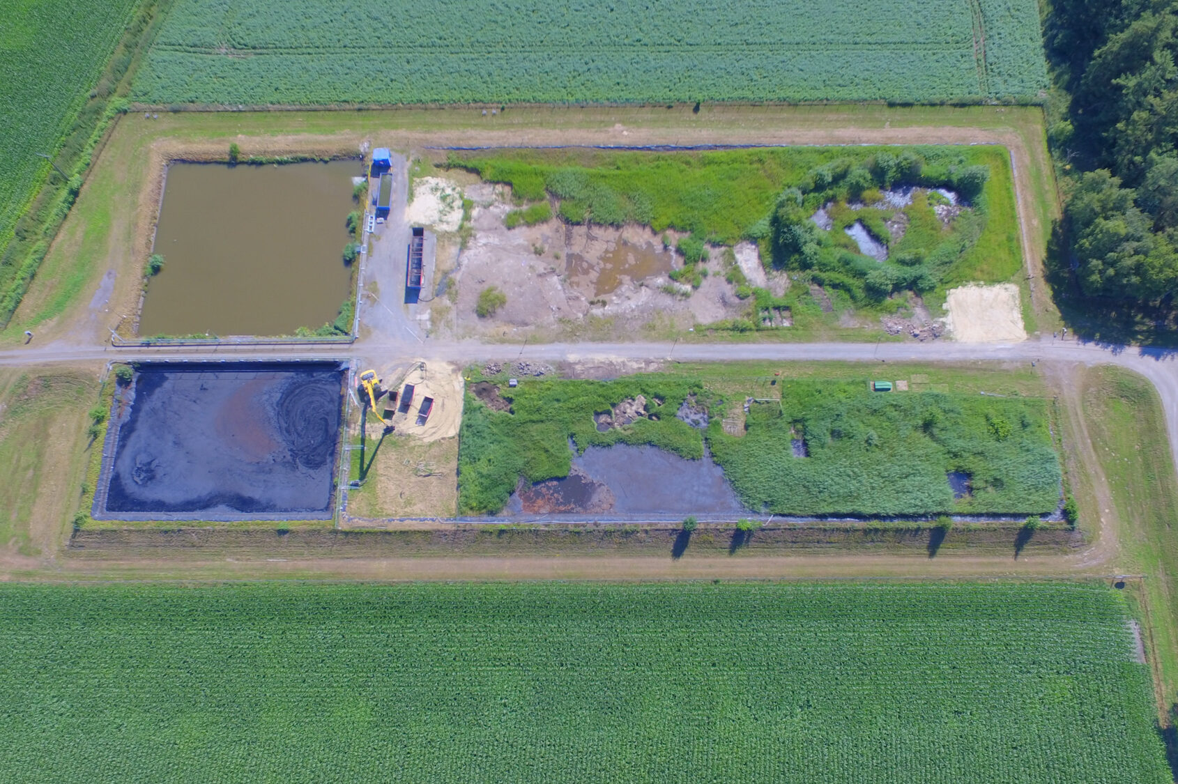 Rekultivierung Boden- und Bohrspülungsdeponie