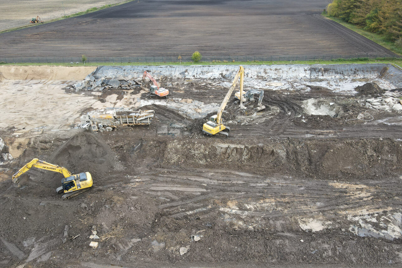 Rekultivierung Boden- und Bohrspülungsdeponie