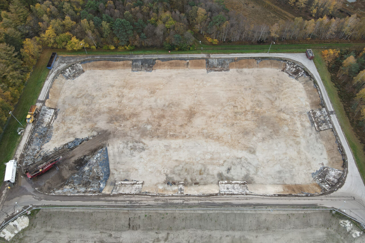 Rekultivierung Boden- und Bohrspülungsdeponie