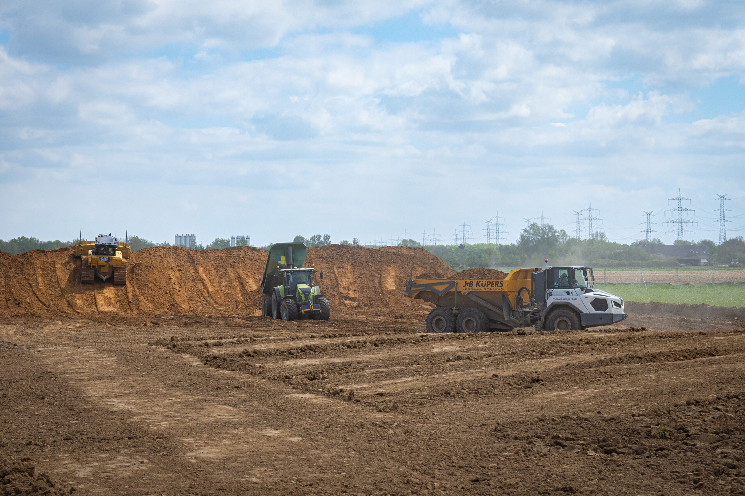 Erdarbeiten u. Neubau Konverterstation
