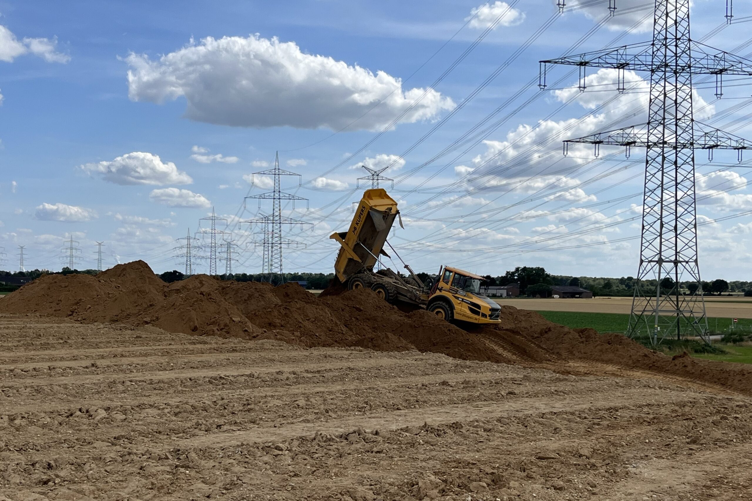 Erdarbeiten u. Neubau Konverterstation